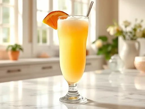 Peachy Colada - At Home