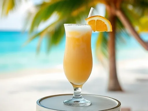 Peachy Colada - Outdoors