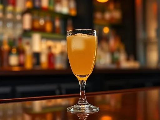 Peachy Comfort - At a Bar