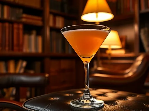 Peachy Martini - At Home