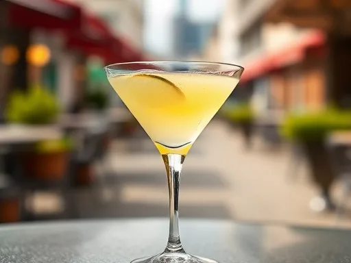 Pear Martini - Outdoors