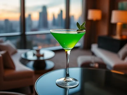 Peppermint Martini - At Home