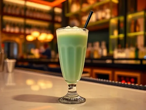 Peppermint Penguin - At a Bar