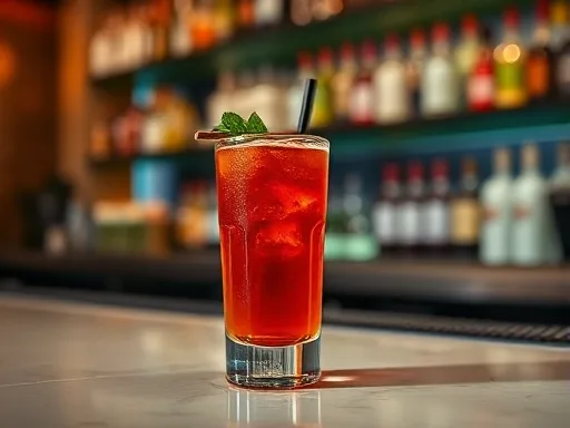 Peppermint Pleasure - At a Bar