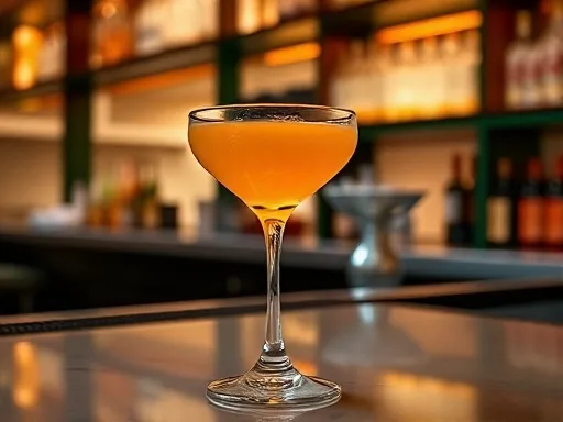 Peter Pan Cocktail - At a Bar