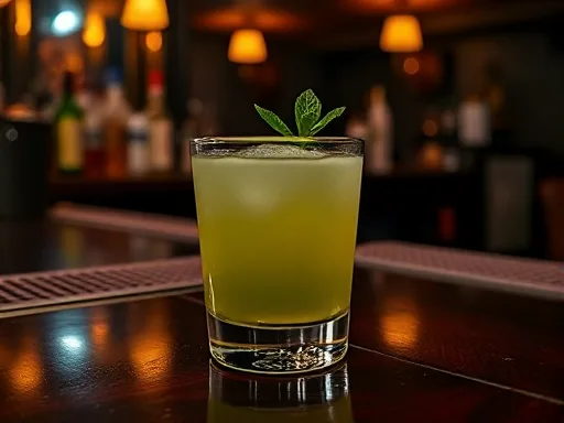 Pillow Mint - At a Bar