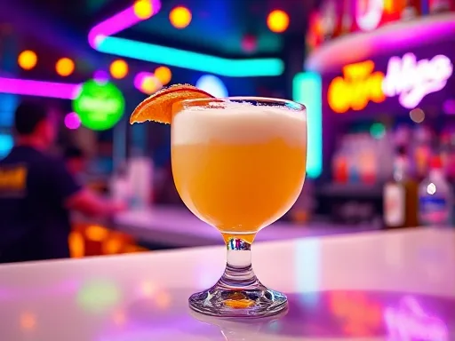 Pina Colada Punch - At a Bar