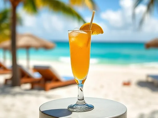 Pineapple Cocktail - Outdoors