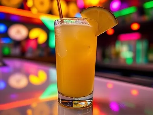 Pineapple Lemonade - At a Bar