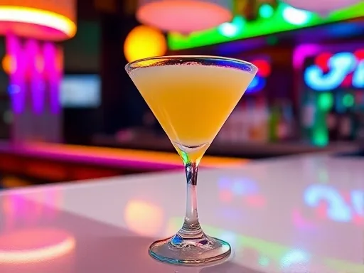 Pineapple Liqueur - At a Bar
