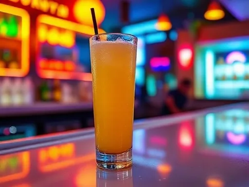 Pineapple Tea - At a Bar