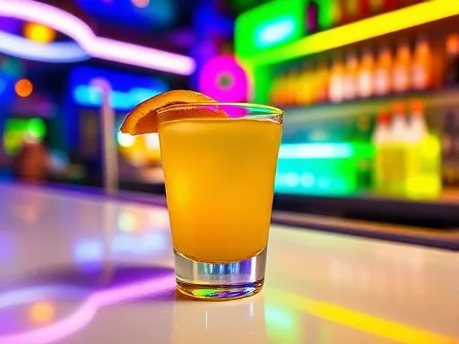 Pineapple Upside Down - At a Bar