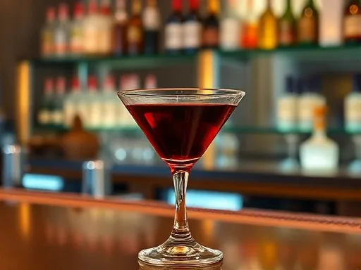 Pineau Martini - At a Bar
