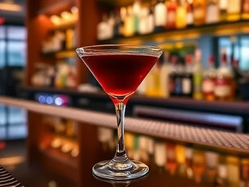 Ping-Pong Cocktail - At a Bar