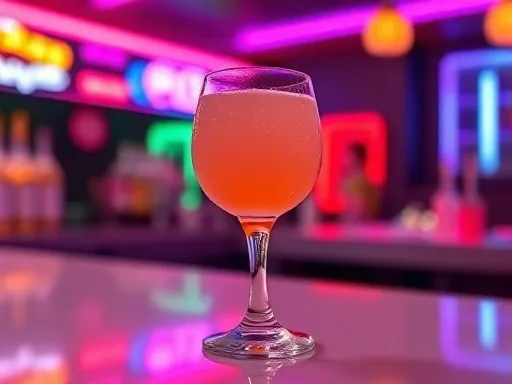 Pink Coral - At a Bar