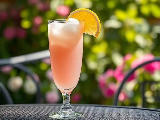 Pink Cream Fizz - Outdoors