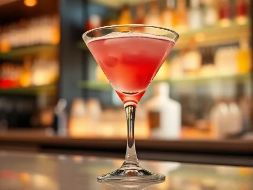 Pink Daiquiri - At a Bar