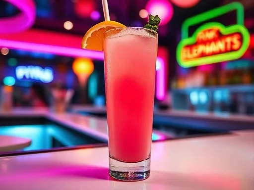 Pink Elephants On Parade - At a Bar