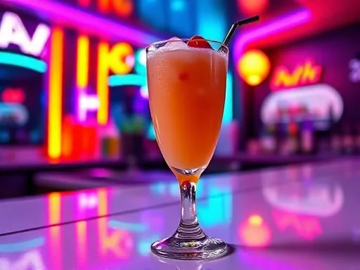 Pink Flamingo #2 - At a Bar