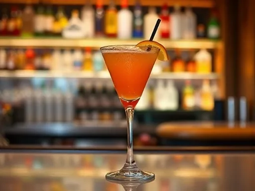 Pink Flamingo - At a Bar