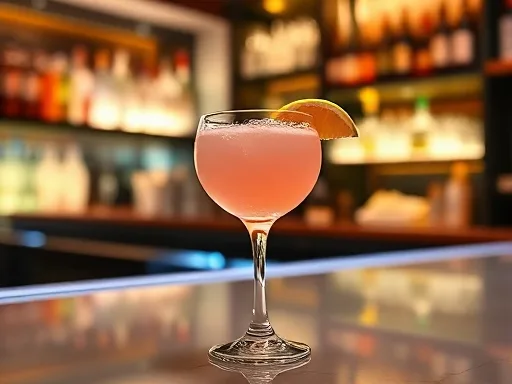 Pink Lemonade - At a Bar