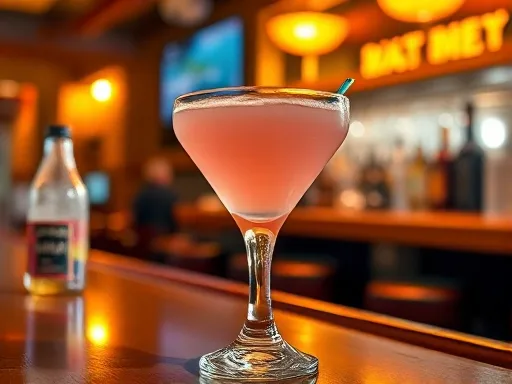Pink Panty Dropper - At a Bar