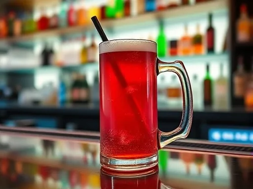 Pink Pillow - At a Bar