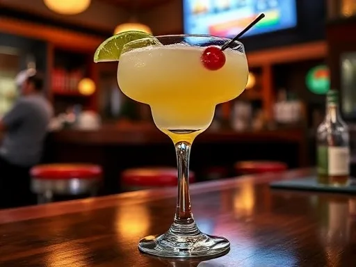 Platinum Grand Margarita - At a Bar