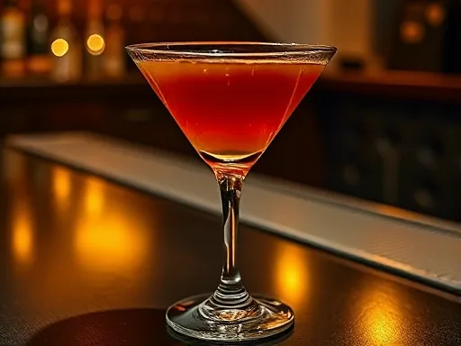 Plum Liqueur - At a Bar