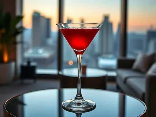 Pomegranate Martini - At Home