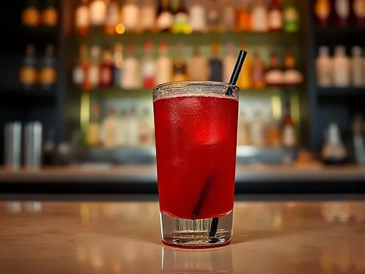 Pomegranate Polecat - At a Bar