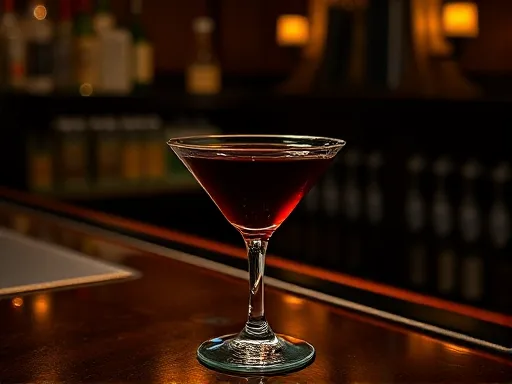 Port Wine Cocktail - At a Bar