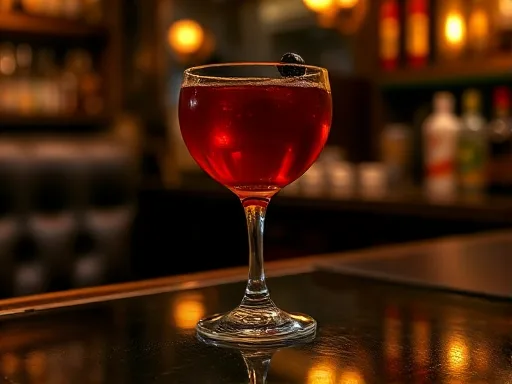 Pousse Cafe a la Francaise - At a Bar