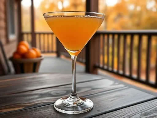 Prohibition Cocktail - Outdoors