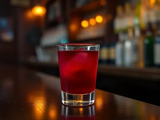Purple Lobster - At a Bar