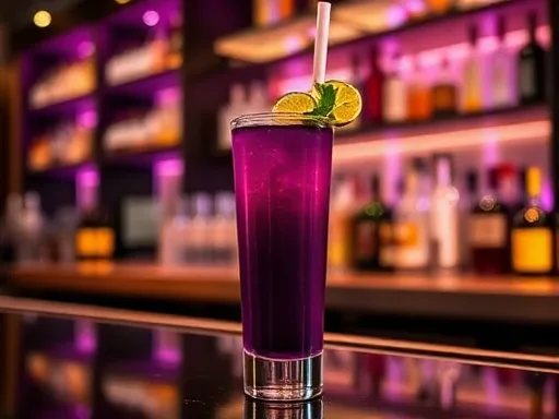 Purple Peril - At a Bar