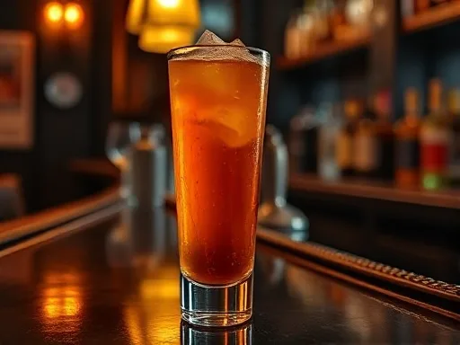 Rainbow Julep - At a Bar