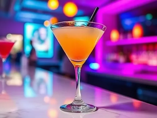 Raspberry Citrus Punch - At a Bar