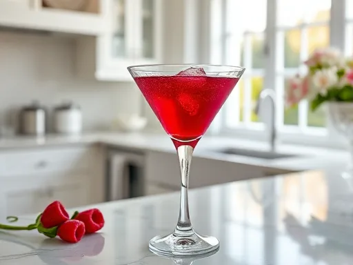 Raspberry Martini - At Home