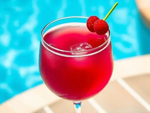 Raspberry Martini - Outdoors