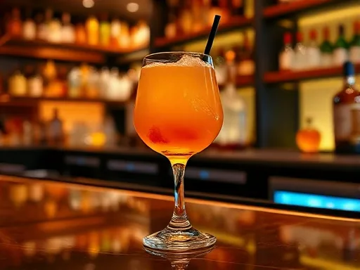 Raspberry Punch - At a Bar