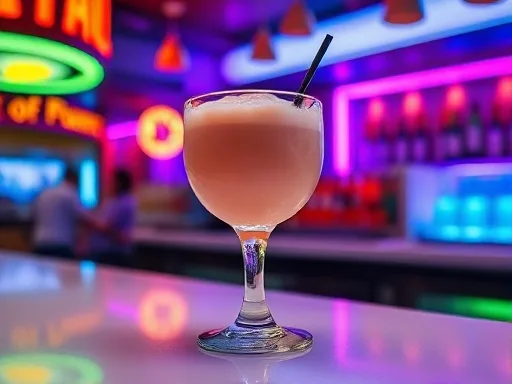 Raspberry Trouffle - At a Bar
