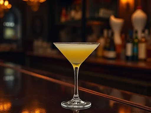 Rattlesnake Cocktail - At a Bar