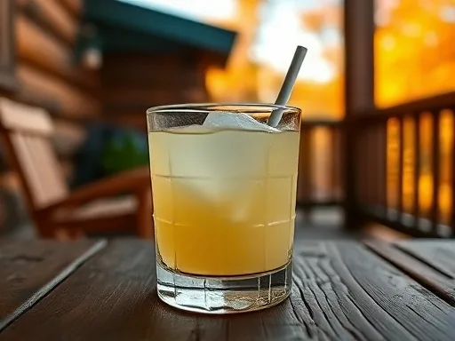 Rebel Yell Cocktail - Outdoors