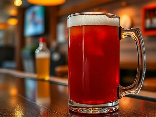 Red Beer - At a Bar