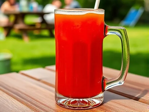 Red Beer - Outdoors