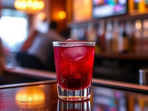 Red Headed Leg Spreader - At a Bar