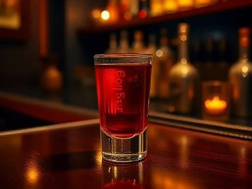Red Royal Shot - At a Bar