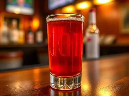 Red, White and Blue - At a Bar
