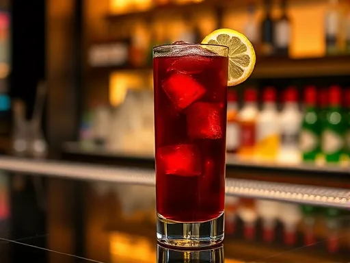 Red Wine Cooler - At a Bar